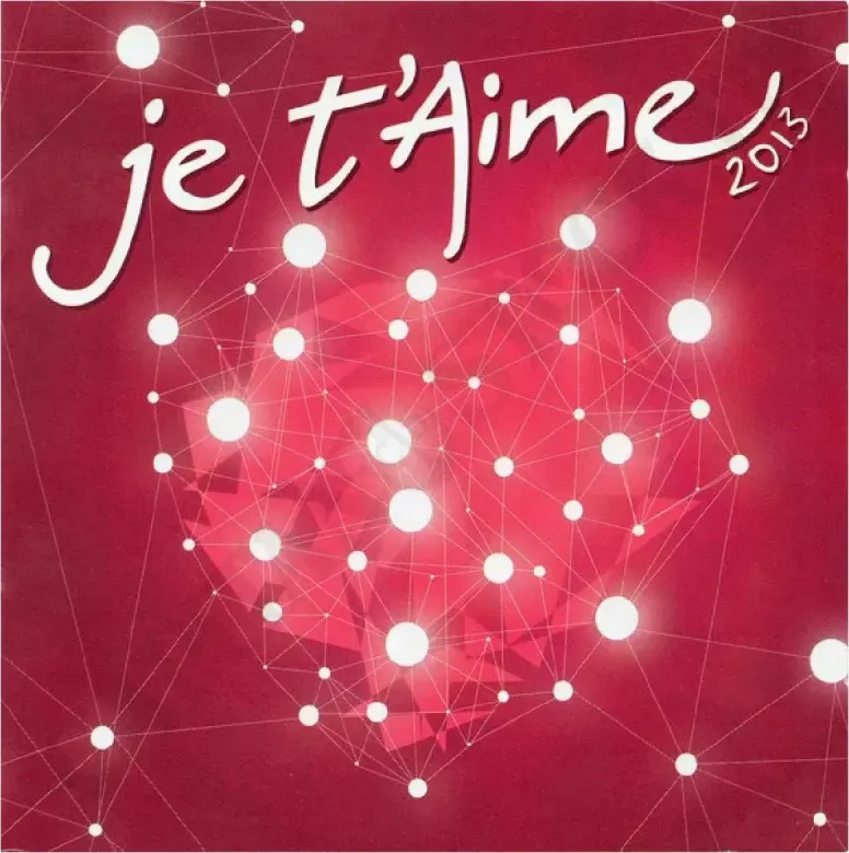 Je T'Aime 2013 Compilation - 2 CD