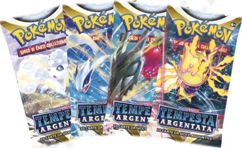 Pokémon Spada Scudo Tempesta Argentata Artset Completo IT