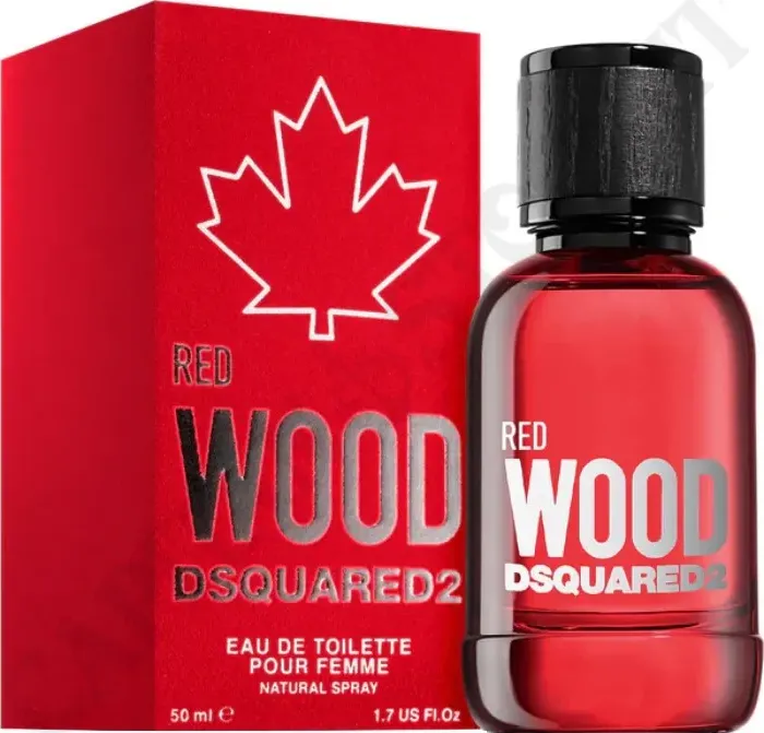 Red Wood Dsquared2 Eau de Toilette Pour Famme 50 ml