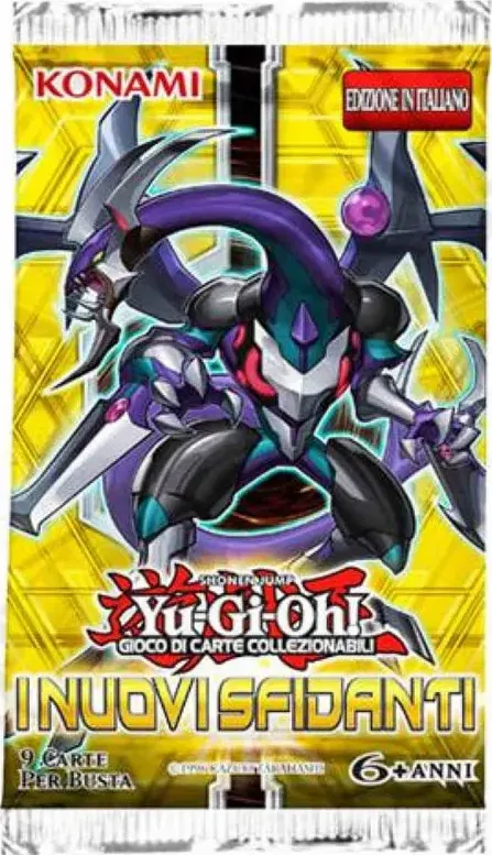 Yu-Gi-Oh! Nuovi Sfidanti Bustina 9 Carte 1° Edizione - IT