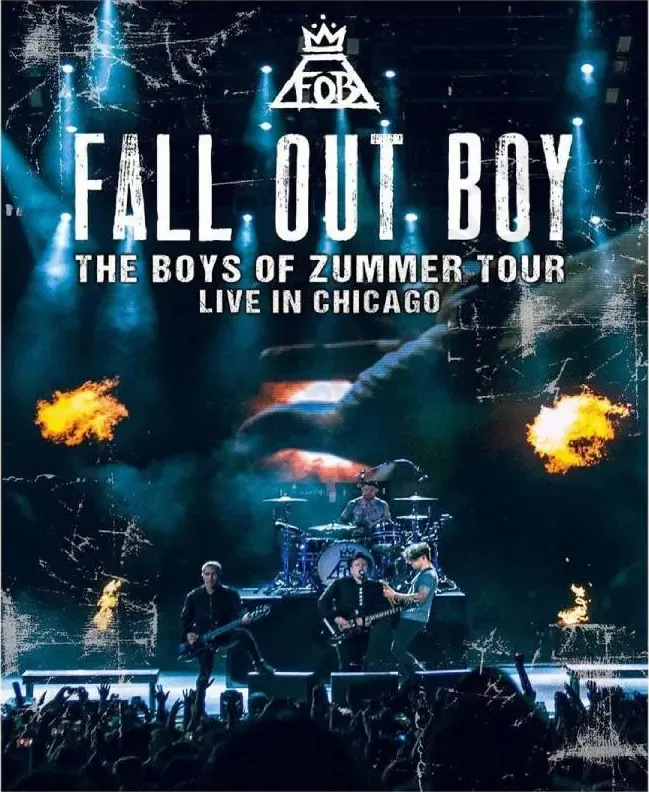 Fall Out Boy Boys Of Zummer Live In Chicago Blu-ray