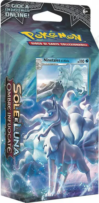 Pokémon Deck Sole e Luna Ombre Infuocate Luce Fredda - Lievi Imperfezioni