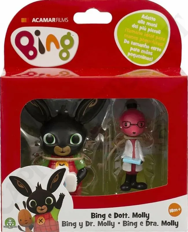 Bing e Dott Molly Coppia Mini Personaggi