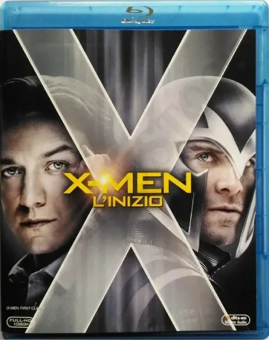 X-Men L'inizio DVD Blu Ray