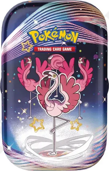 Pokémon Mini Tin Scarlatto & Violetto Destino Di Paldea Flamingo IT di capitanstock.it