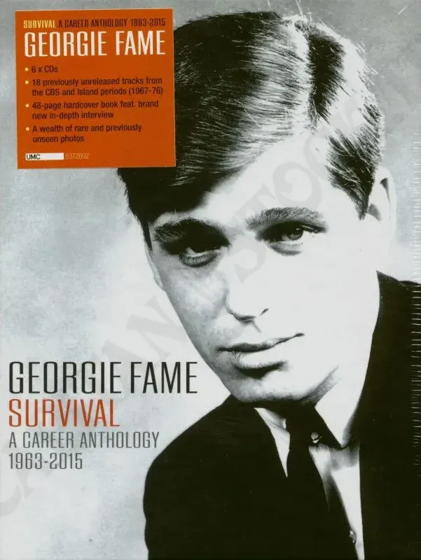 Georgie Fame Survival a Career Anthology 1963-2015 Cofanetto