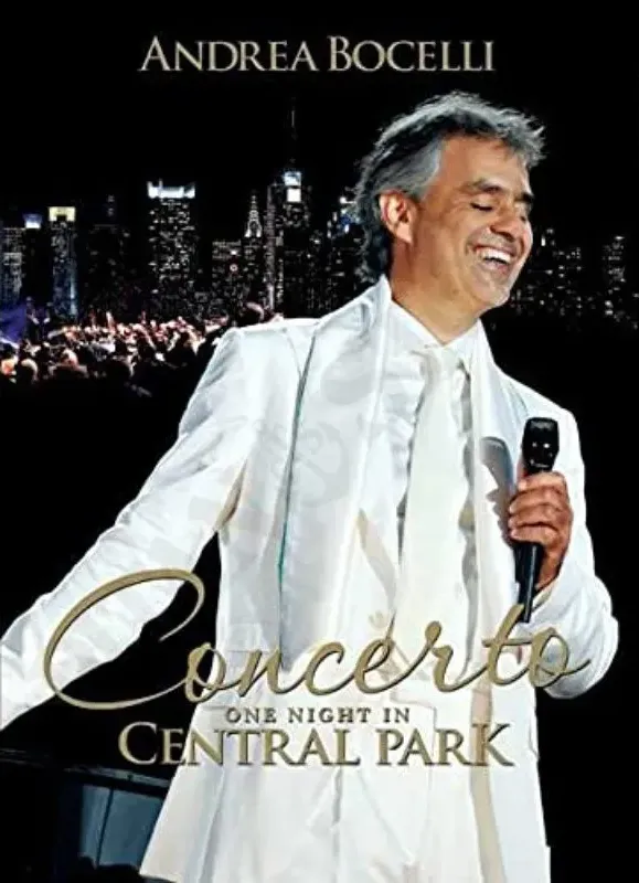 Andrea Bocelli Concerto One Night in Central Park DVD