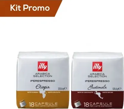 Box 36 Capsule Illy Arabica Selection Guatemala, Ethiopia