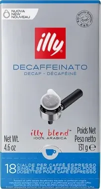 18 Cialde Ese Illy Decaffeinato