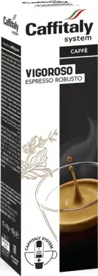 10 Capsule Vigoroso Espresso Robusto Ècaffè