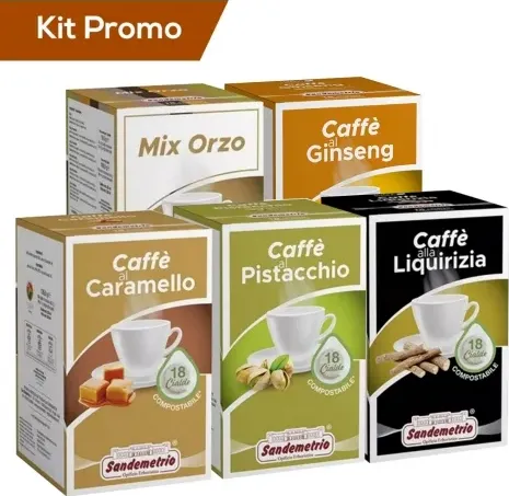 Box Cialde Caffè Assortite Sandemetrio