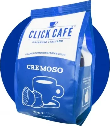 10 Capsule Cremoso Dolce Gusto Click Café