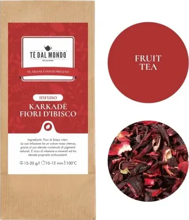 Infuso Karkadè- Fiori D'ibisco Interi 100g