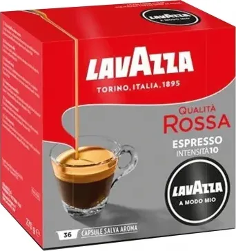 36 Capsule Lavazza Qualità Rossa Intensità 10