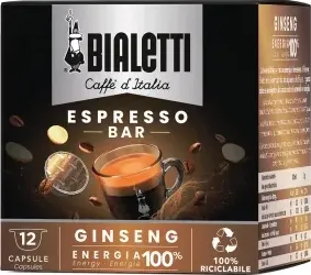 12 Capsule Ginseng Solubile Bialetti