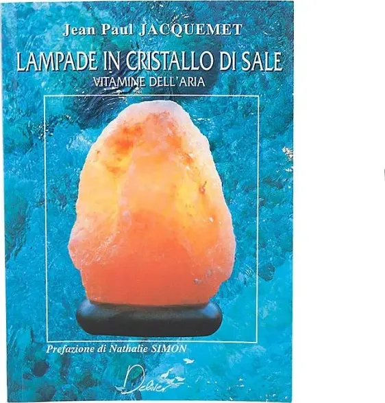 “lampade in cristallo di sale” di jean paul jaquemet