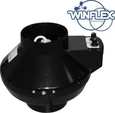 Estrattore elicoidale - winflex estrattore vku 150mm 460m3h con termostato