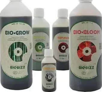 Kit di fertilizzanti organici biobizz completo - small pack