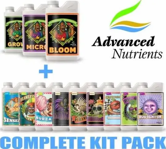 Adv nutrients - complete kit pack (radici, crescita, fioritura)