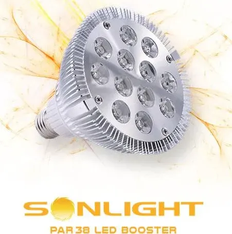 Led agro sonlight par38 agro booster 36w lampada coltivazione per crescita  fioritura