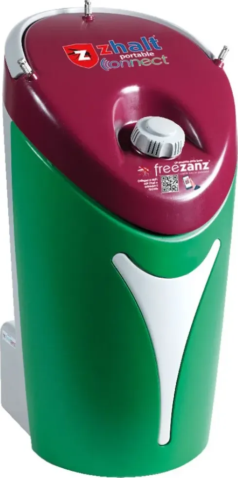 FreeZanz Zhalt Antizanzare Portable Connect a Batteria Copertura 150 mq + OMAGGIO