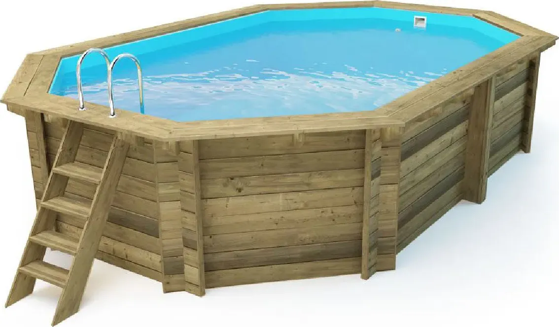 Piscina Ottagonale Allungata cm. 486x336