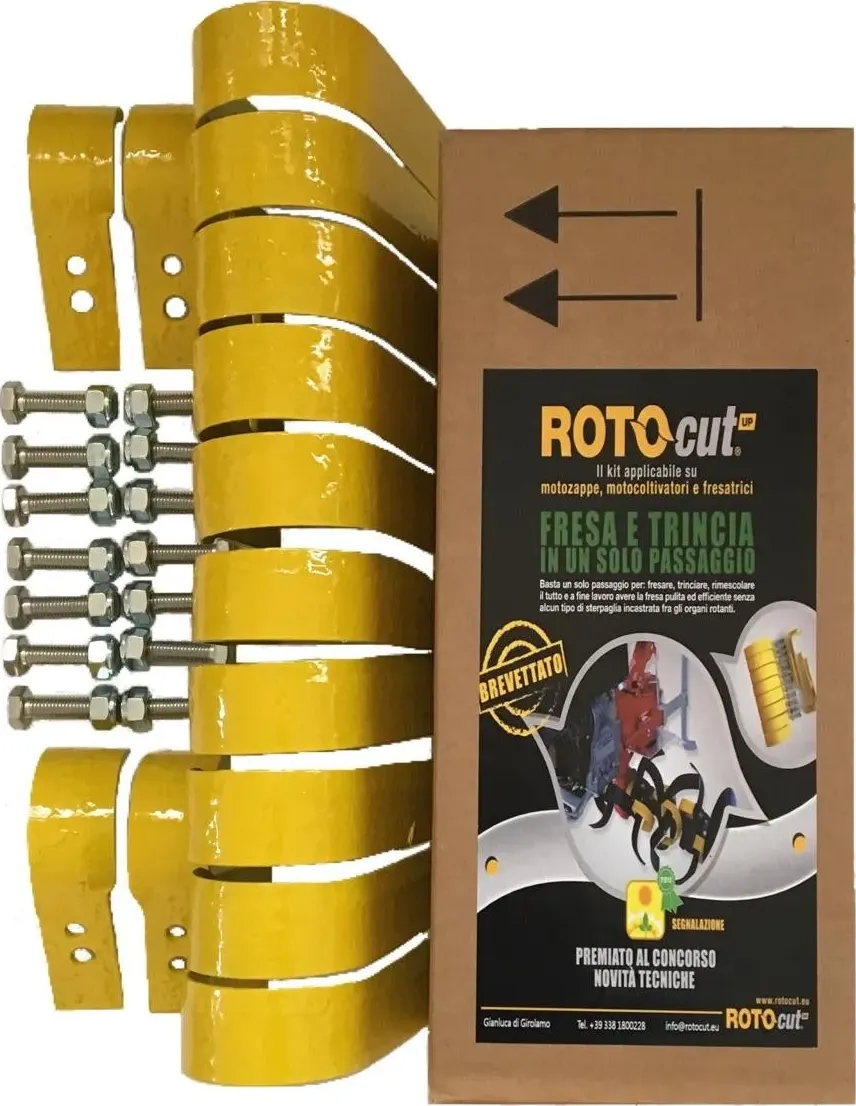 Sistema Rotocut Trincia per Motozappa o Motocoltivatore - Spedizione Gratuita di emporiodiantonio.com