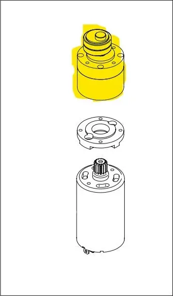 Riduttore per Abbacchiatore Jolly Italia Ulisse UL02 V121111 V34 AE06 AE08 BHL360 di emporiodiantonio.com