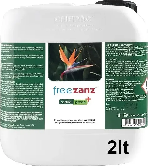 Freezanz Natural Green+ Concentrato Lt.2 Zhalt Evolution e Zhalt Evolution Connect di emporiodiantonio.com