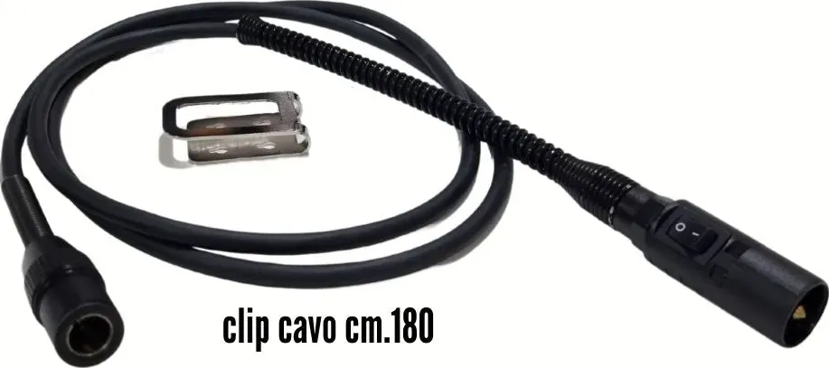 Kit Clip Cavo da Cintura per Abbacchiatore Jolly Italia V34 di emporiodiantonio.com