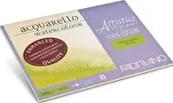 "Fabriano - Artistico, Carta per acquerello Extra White, 30,5 x 45,5 cm, grossa, 300 g/m², blocco collato su 4 lati"