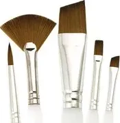 "Royal & Langnickel - Set da 5 pennelli obliqui Soft Grip"