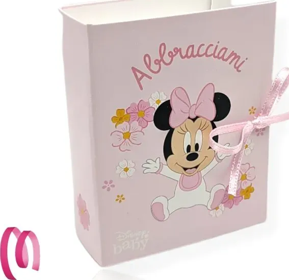 Bomboniera Minnie libro Disney