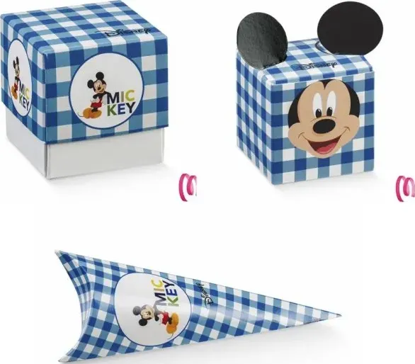 Bomboniera Mickey Mouse Party S68031 Mickey Mouse Party Cono di nastriportaconfetti.it