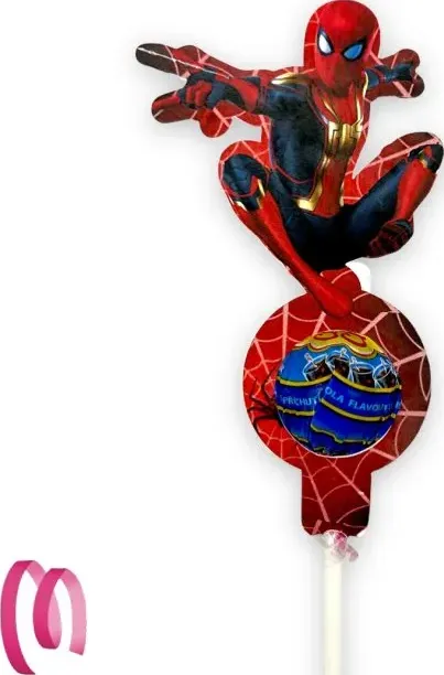 Chupa Chups Personalizzato Spiderman di nastriportaconfetti.it