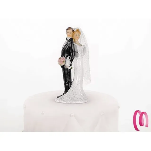 Cake topper sposi classici