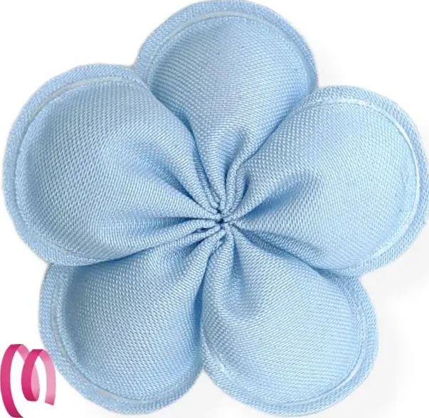 Nastro Portaconfetto Cotton Petali Cotone 593 AZZURRO di nastriportaconfetti.it