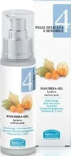 Linea 4 maschera gel lenitiva rinfrescante 50 ml di cura del viso |...