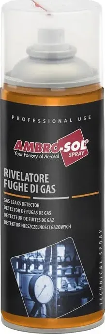 Rivelatore fughe gas spray ambrosol | iaia distribuzione