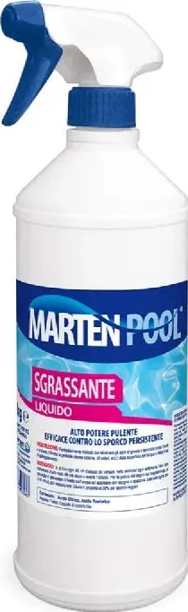 Sgrassante liquido per piscina 1 kg marten | iaia distribuzione