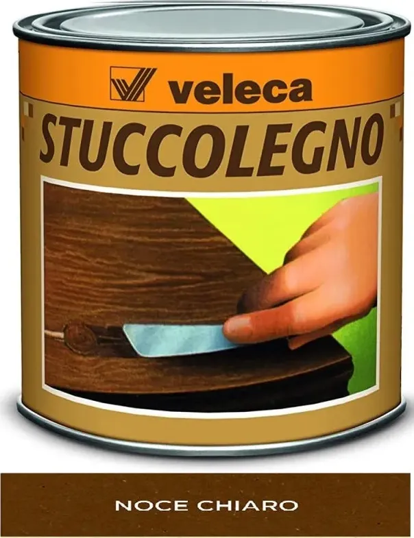 Stucco legno veleca | riparazione legno, restauro, fai da te noce chiaro | iaia distribuzione