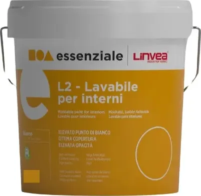 L2 essenziale 5 lt pittura lavabile linvea | iaia distribuzione