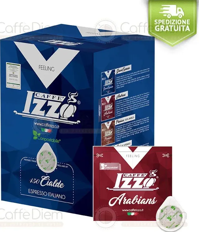 offerta 300 cialde izzo arabians di caffediem.it