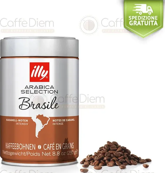 Caffè illy in grani 1,5 kg brasile