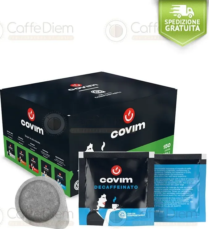 Cialde caffe covim decaffeinato in offerta