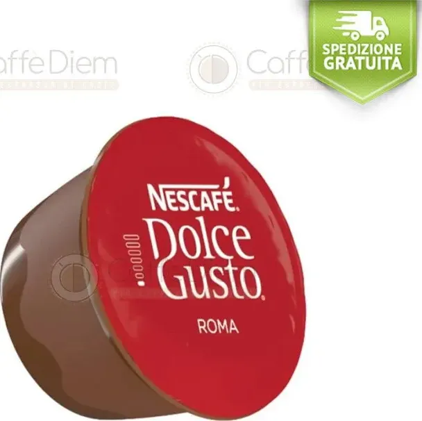 240 capsule nescafè dolce gusto roma originali