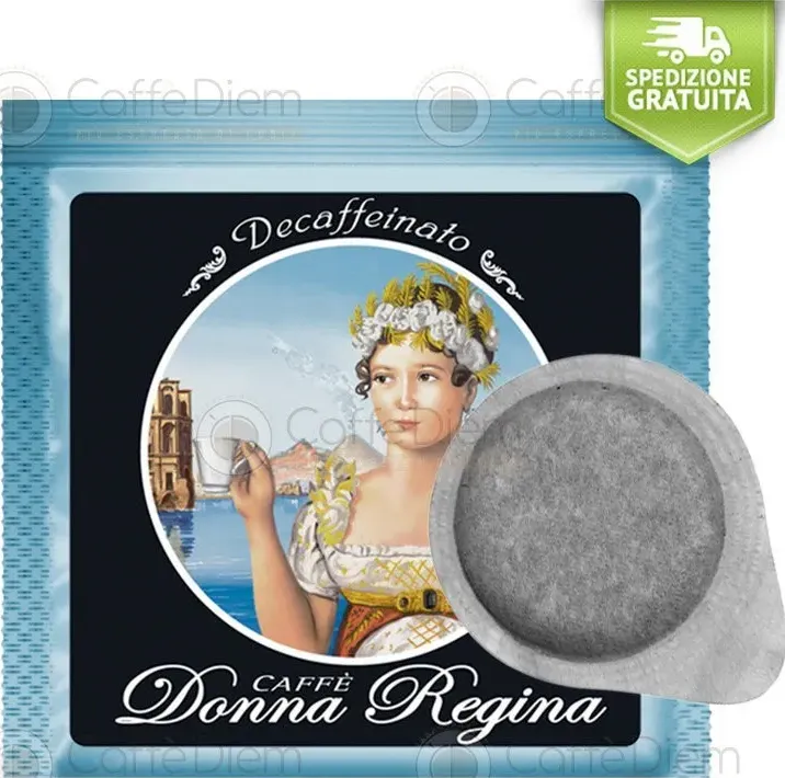 Cialde caffè donna regina 150 decaffeinato