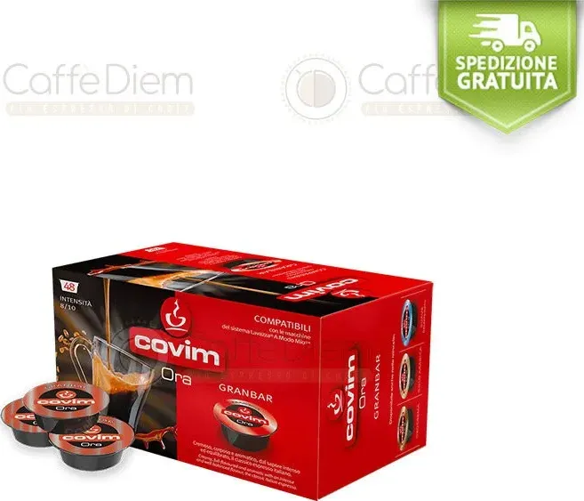 Covim 96 capsule compatibili lavazza a modo mio granbar