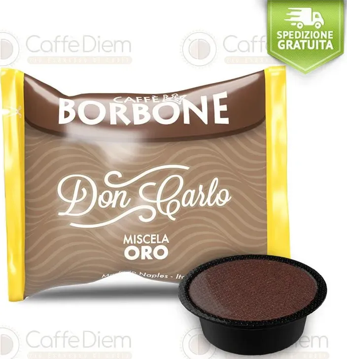 Capsule e cialde compatibili a modo mio borbone oro | caffè diem