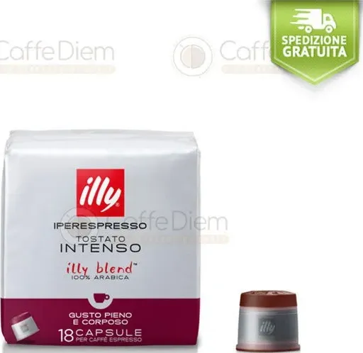 Capsule illy iperespresso tostato intenso in promozione offerta 432